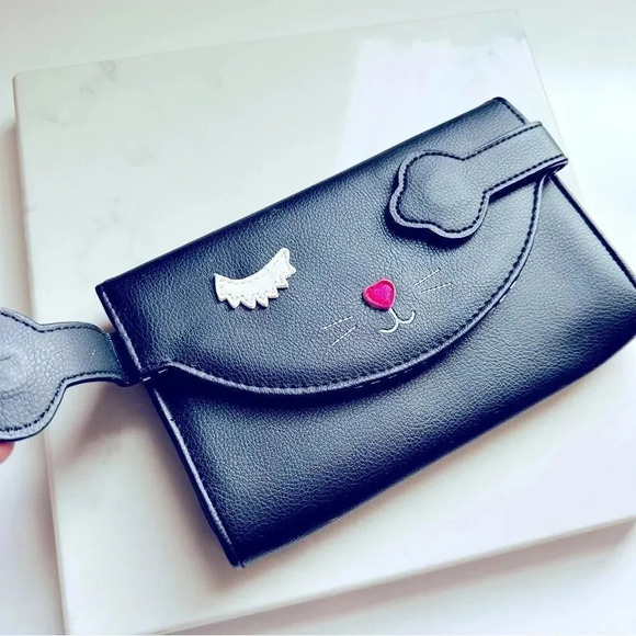 Nwot Betsy Johnson Peekaboo Kitty Wallet/Crossbody - Picture 3 of 9